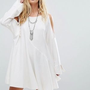 Free People Clear Skies Cold Shoulder Tunic Dress